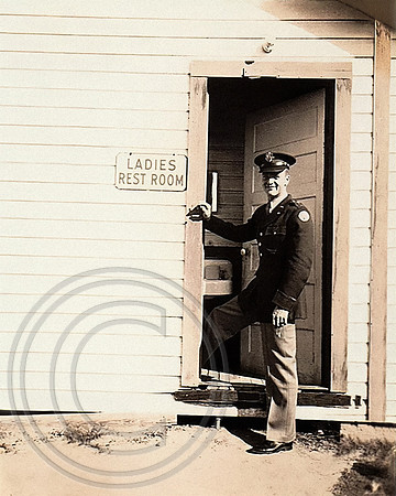 Fran Wright War Image of father